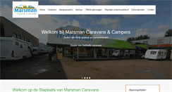 Desktop Screenshot of marsmancaravans.nl